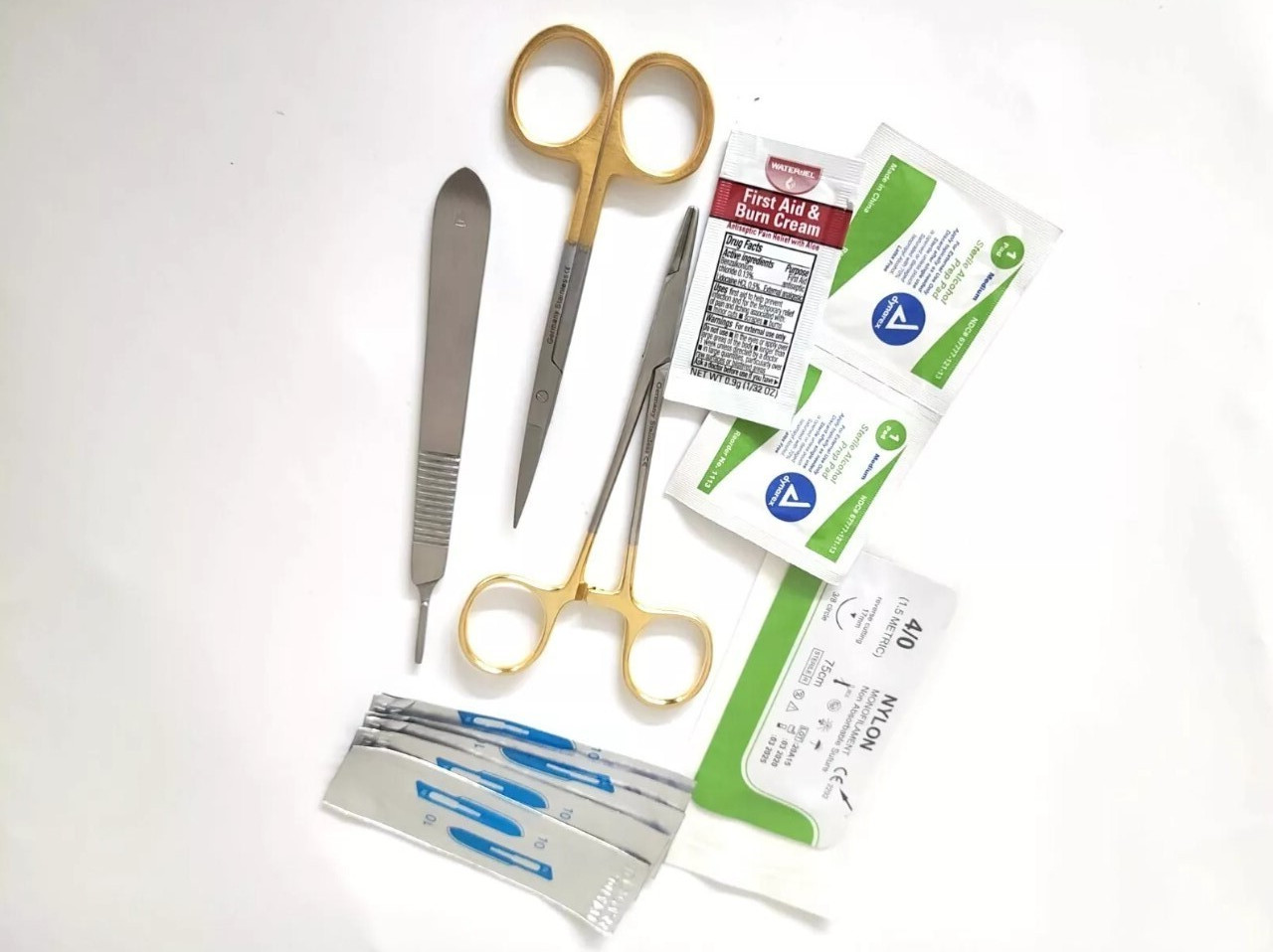 Advanced Surgical Suture Kit, First Aid Medical Travel Trauma Pack