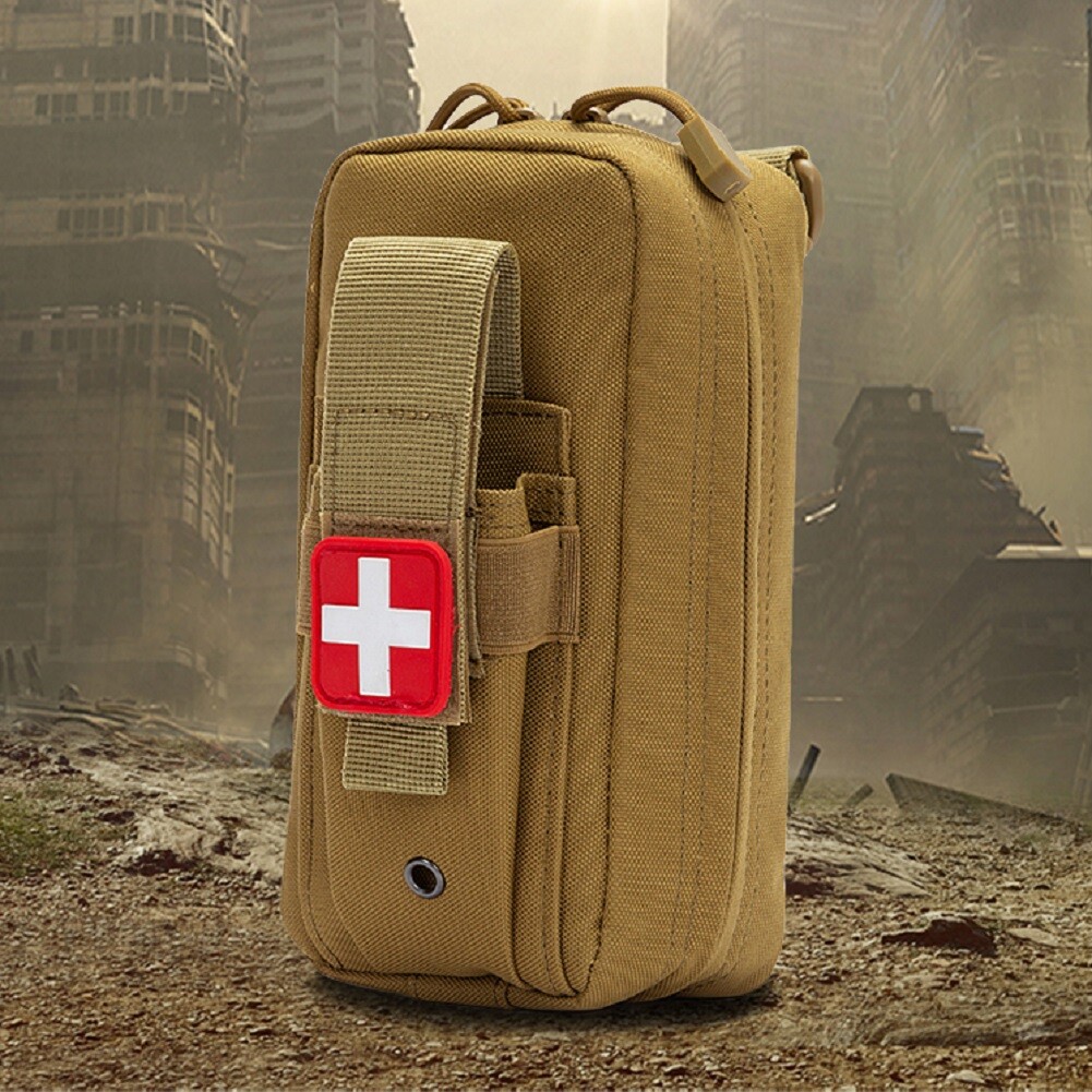 Tactical Molle Medical Bag First Aid Kit IFAK Pouch Emergency EMT EDC Trauma Bag