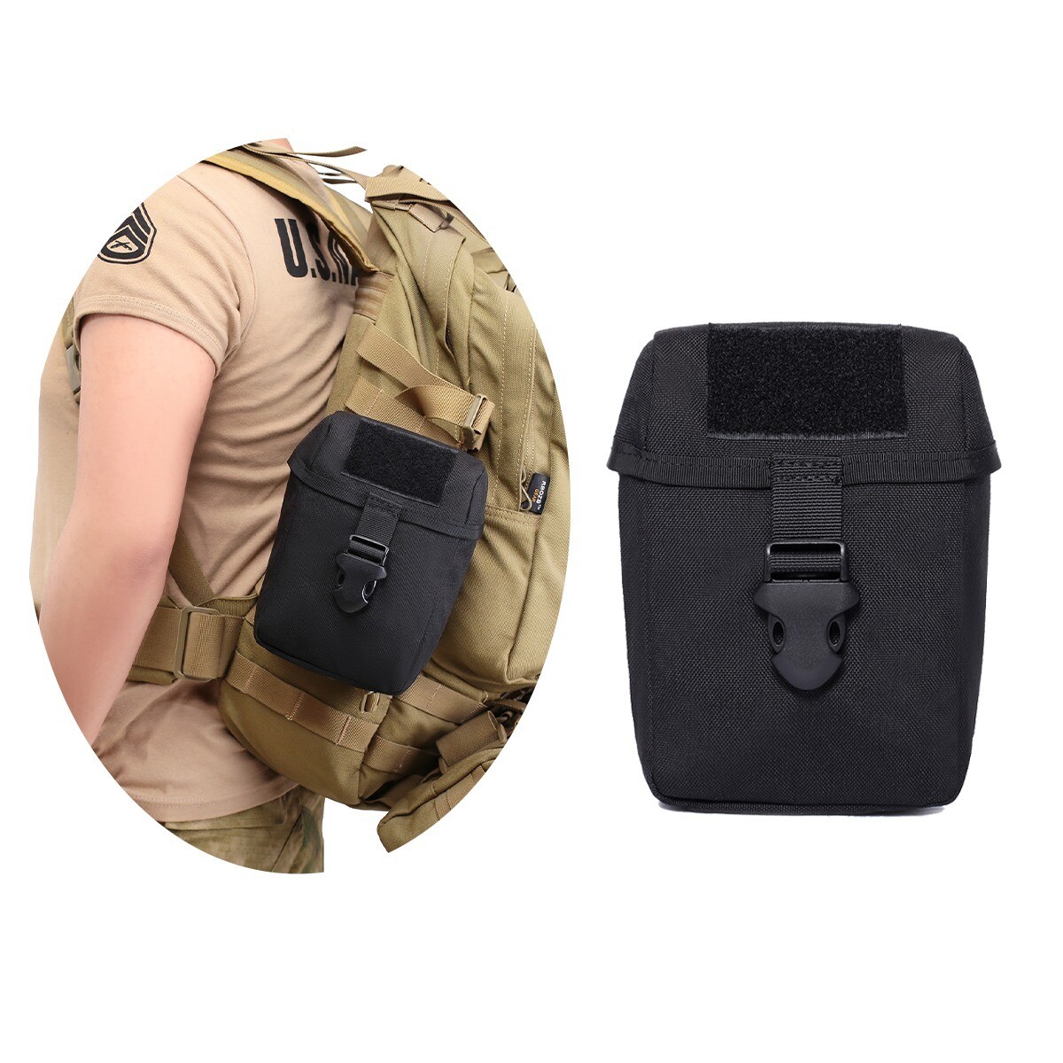 Military Waist Pack Outdoor Hunting Climbing Camping Survival EDC Tool Pouch