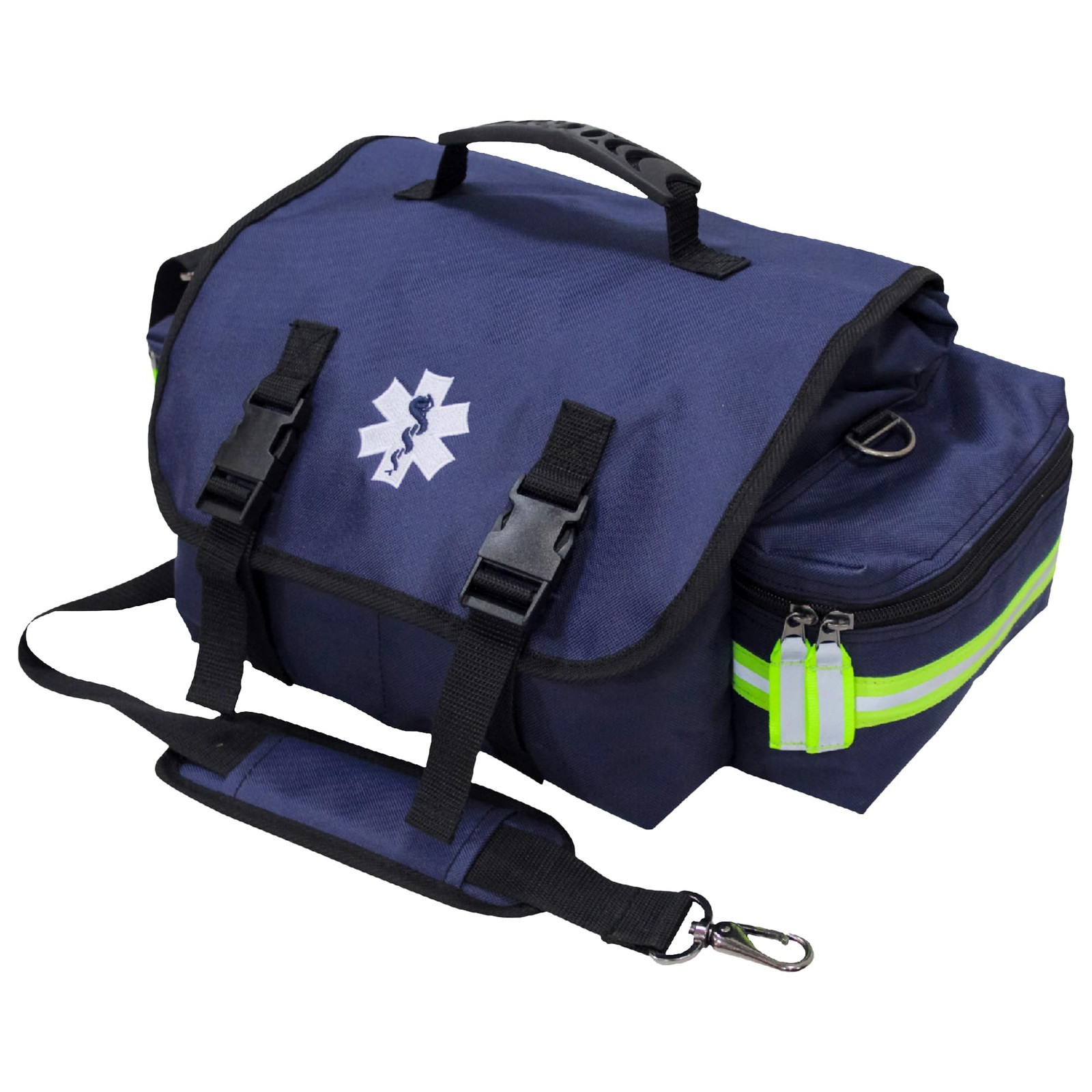 EMT First Responder Trauma Bag Navy Blue First Aid Survival Medical Gear Orga…